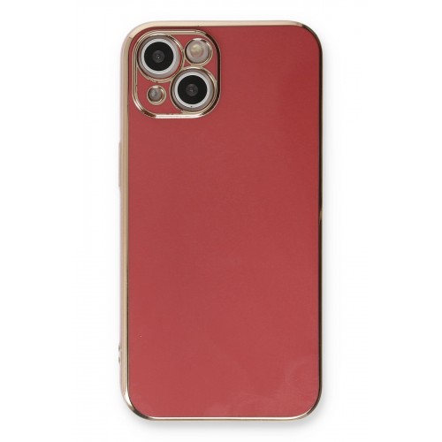 Newface iPhone 13 Kılıf Volet Silikon - Kırmızı Newface iPhone 13 Kılıf Volet Silikon - Kırmızı