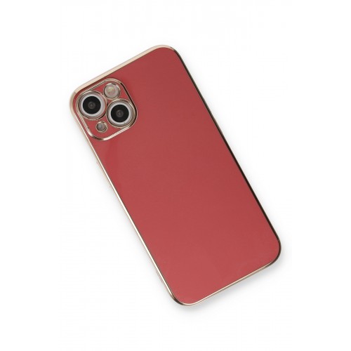 Newface iPhone 13 Kılıf Volet Silikon - Kırmızı Newface iPhone 13 Kılıf Volet Silikon - Kırmızı
