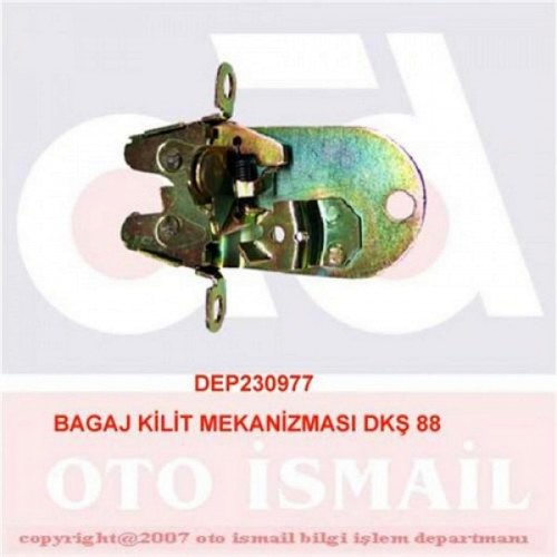 BAGAJ KİLİT MEKANİZMASI DKŞ 88 BAGAJ KİLİT MEKANİZMASI DKŞ 88