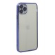 Newface iPhone 11 Pro Max Kılıf Razer Lensli Silikon - Mor