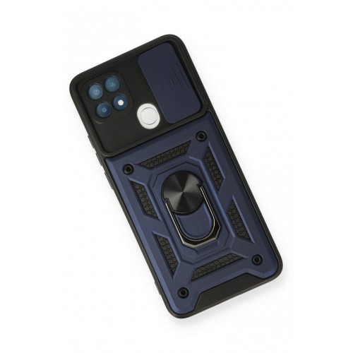 Newface Oppo A15S Kılıf Pars Lens Yüzüklü Silikon - Lacivert Newface Oppo A15S Kılıf Pars Lens Yüzüklü Silikon - Lacivert