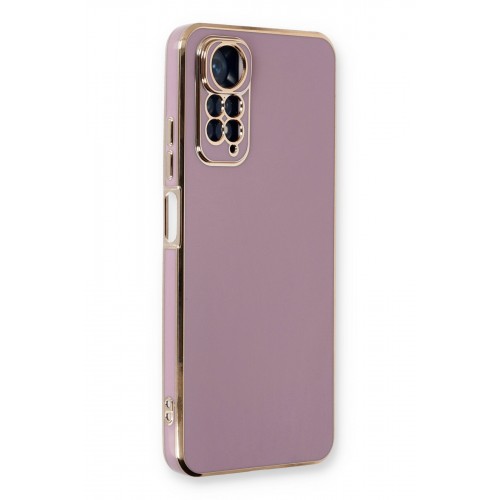 Newface Xiaomi Redmi Note 11S Kılıf Volet Silikon - Mor Newface Xiaomi Redmi Note 11S Kılıf Volet Silikon - Mor