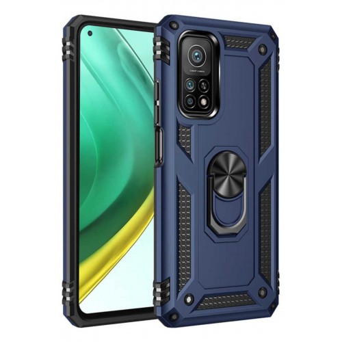 Newface Xiaomi Mi 10T Kılıf Sofya Yüzüklü Silikon Kapak - Lacivert Newface Xiaomi Mi 10T Kılıf Sofya Yüzüklü Silikon Kapak - Lacivert