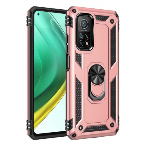 Newface Xiaomi Mi 10T Pro Kılıf Sofya Yüzüklü Silikon Kapak - Rose Newface Xiaomi Mi 10T Pro Kılıf Sofya Yüzüklü Silikon Kapak - Rose