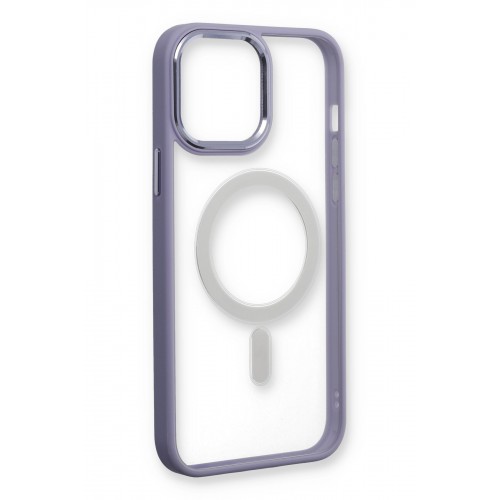 Newface iPhone 13 Pro Kılıf Room Magneticsafe Silikon - Lila Newface iPhone 13 Pro Kılıf Room Magneticsafe Silikon - Lila