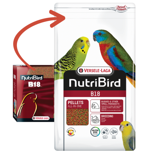 Nutrıbırd B18 Muhabbet Pelet Yem 3 Kg Nutrıbırd B18 Muhabbet Pelet Yem 3 Kg