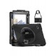 Newface Samsung Galaxy X200 Tab A8 10.5 Kılıf Amazing Tablet Kapak - Siyah