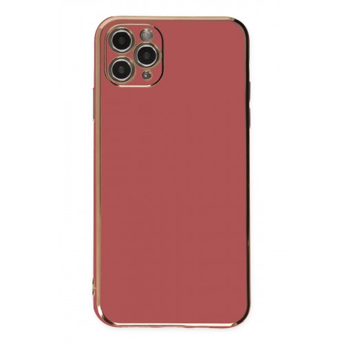 Newface iPhone 11 Pro Max Kılıf Volet Silikon - Kırmızı Newface iPhone 11 Pro Max Kılıf Volet Silikon - Kırmızı