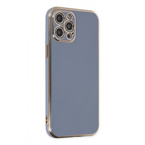 Newface iPhone 12 Pro Max Kılıf Volet Silikon - Mavi Newface iPhone 12 Pro Max Kılıf Volet Silikon - Mavi