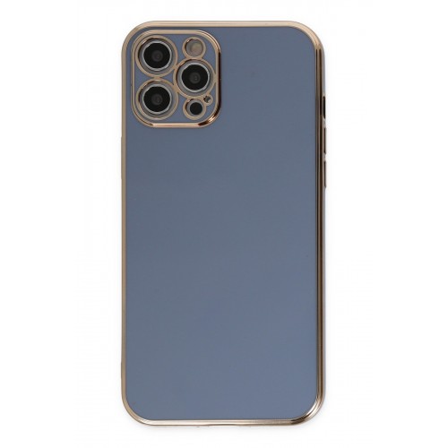Newface iPhone 12 Pro Max Kılıf Volet Silikon - Mavi Newface iPhone 12 Pro Max Kılıf Volet Silikon - Mavi