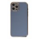 Newface iPhone 12 Pro Max Kılıf Volet Silikon - Mavi Newface iPhone 12 Pro Max Kılıf Volet Silikon - Mavi
