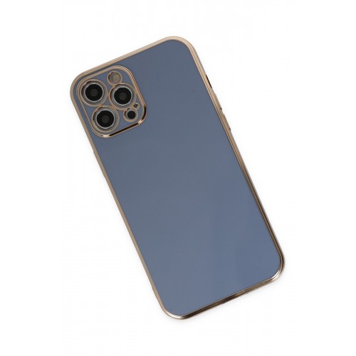 Newface iPhone 12 Pro Max Kılıf Volet Silikon - Mavi Newface iPhone 12 Pro Max Kılıf Volet Silikon - Mavi