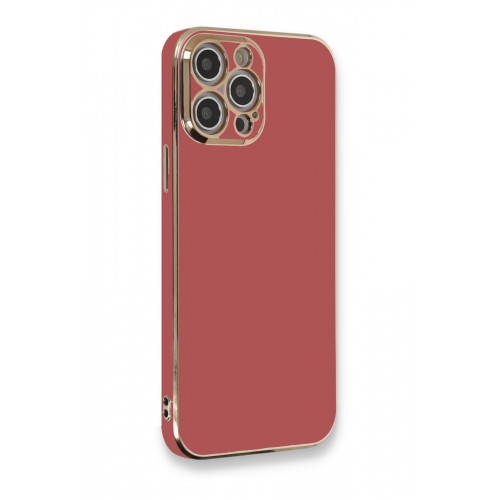 Newface iPhone 12 Pro Max Kılıf Volet Silikon - Kırmızı Newface iPhone 12 Pro Max Kılıf Volet Silikon - Kırmızı