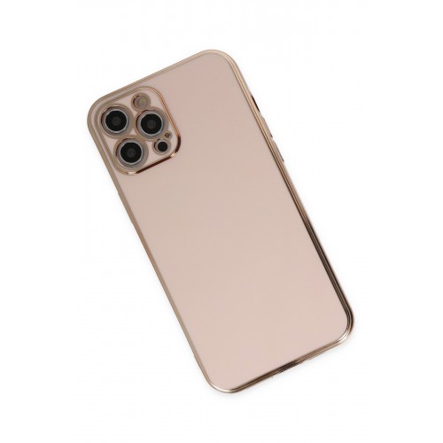 Newface iPhone 12 Pro Max Kılıf Volet Silikon - Pembe Newface iPhone 12 Pro Max Kılıf Volet Silikon - Pembe