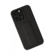 Newface iPhone 13 Pro Kılıf Mega Standlı Silikon - Siyah
