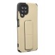 Newface Samsung Galaxy M22 Kılıf Mega Standlı Silikon - Gold