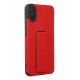 Newface Xiaomi Redmi 9A Kılıf Mega Standlı Silikon - Kırmızı