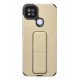 Newface Xiaomi Redmi 9C Kılıf Mega Standlı Silikon - Gold