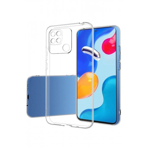 Newface Xiaomi Poco C40 Kılıf Lüx Şeffaf Silikon