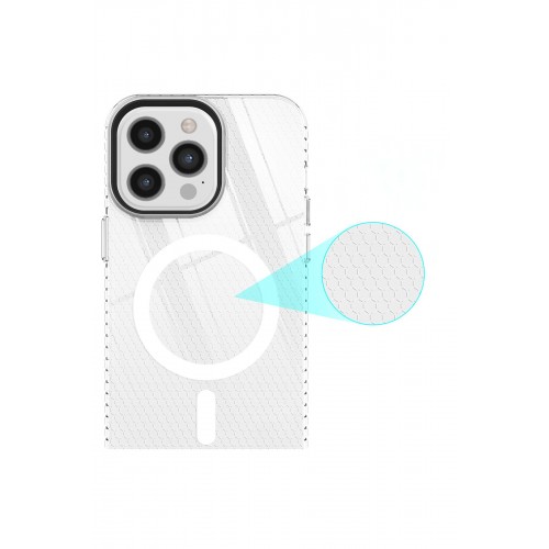 Newface iPhone 12 Pro Max Kılıf Beta Magneticsafe Silikon - Şeffaf Newface iPhone 12 Pro Max Kılıf Beta Magneticsafe Silikon - Şeffaf