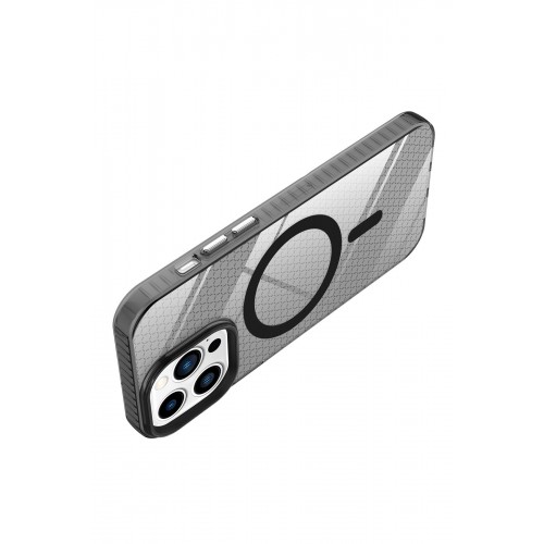 Newface iPhone 12 Pro Max Kılıf Beta Magneticsafe Silikon - Siyah Newface iPhone 12 Pro Max Kılıf Beta Magneticsafe Silikon - Siyah