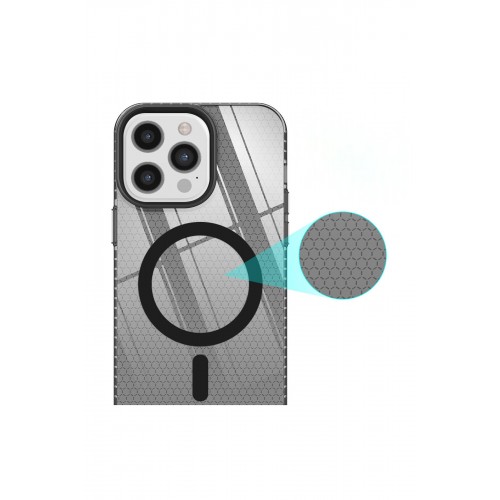 Newface iPhone 12 Pro Max Kılıf Beta Magneticsafe Silikon - Siyah Newface iPhone 12 Pro Max Kılıf Beta Magneticsafe Silikon - Siyah