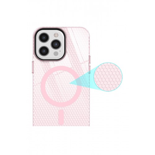 Newface iPhone 12 Pro Max Kılıf Beta Magneticsafe Silikon - Pembe Newface iPhone 12 Pro Max Kılıf Beta Magneticsafe Silikon - Pembe