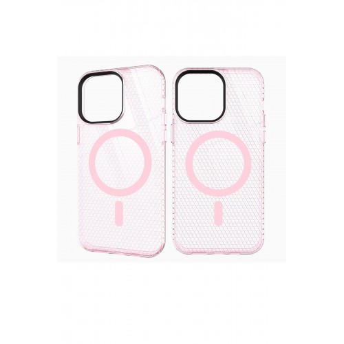 Newface iPhone 12 Pro Max Kılıf Beta Magneticsafe Silikon - Pembe Newface iPhone 12 Pro Max Kılıf Beta Magneticsafe Silikon - Pembe