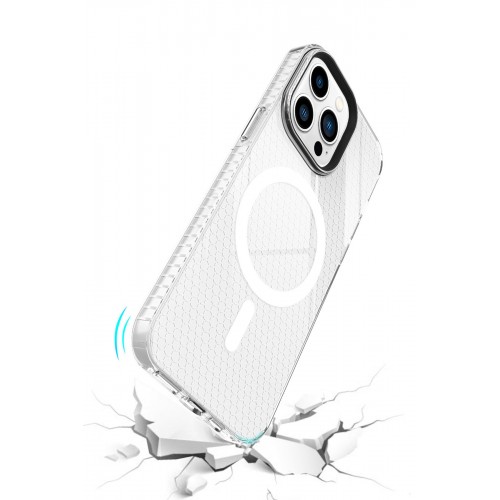 Newface iPhone 13 Pro Kılıf Beta Magneticsafe Silikon - Şeffaf Newface iPhone 13 Pro Kılıf Beta Magneticsafe Silikon - Şeffaf