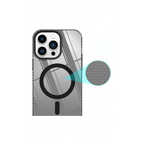 Newface iPhone 13 Pro Max Kılıf Beta Magneticsafe Silikon - Siyah Newface iPhone 13 Pro Max Kılıf Beta Magneticsafe Silikon - Siyah