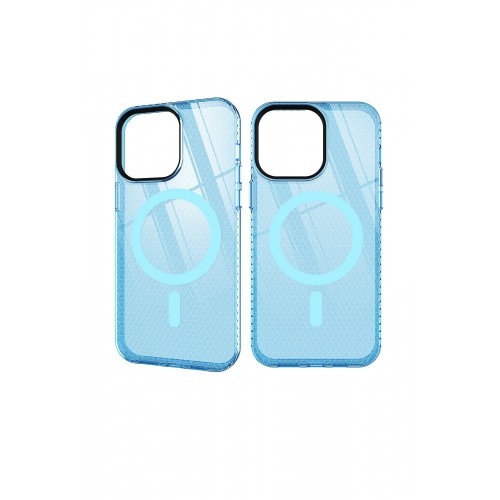 Newface iPhone 13 Pro Max Kılıf Beta Magneticsafe Silikon - Mavi Newface iPhone 13 Pro Max Kılıf Beta Magneticsafe Silikon - Mavi