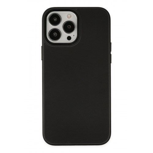 Newface iPhone 13 Pro Kılıf Asya Deri Silikon - Siyah Newface iPhone 13 Pro Kılıf Asya Deri Silikon - Siyah