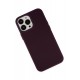 Newface iPhone 13 Pro Kılıf Asya Deri Silikon - Mürdüm Newface iPhone 13 Pro Kılıf Asya Deri Silikon - Mürdüm