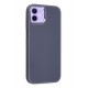 Newface iPhone 12 Kılıf Asya Deri Silikon - Mor