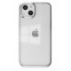 Newface iPhone 14 Plus Kılıf Element Silikon - Gümüş