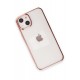Newface iPhone 14 Plus Kılıf Element Silikon - Pembe