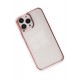 Newface iPhone 14 Pro Max Kılıf Element Silikon - Pembe Newface iPhone 14 Pro Max Kılıf Element Silikon - Pembe