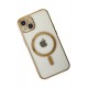 Newface iPhone 14 Plus Kılıf Magneticsafe Lazer Silikon - Gold Newface iPhone 14 Plus Kılıf Magneticsafe Lazer Silikon - Gold
