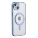 Newface iPhone 14 Plus Kılıf Magneticsafe Lazer Silikon - Sierra Blue Newface iPhone 14 Plus Kılıf Magneticsafe Lazer Silikon - Sierra Blue