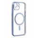 Newface iPhone 14 Plus Kılıf Magneticsafe Lazer Silikon - Sierra Blue Newface iPhone 14 Plus Kılıf Magneticsafe Lazer Silikon - Sierra Blue