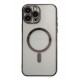 Newface iPhone 14 Pro Kılıf Magneticsafe Lazer Silikon - Siyah Newface iPhone 14 Pro Kılıf Magneticsafe Lazer Silikon - Siyah