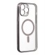 Newface iPhone 14 Pro Kılıf Magneticsafe Lazer Silikon - Siyah Newface iPhone 14 Pro Kılıf Magneticsafe Lazer Silikon - Siyah