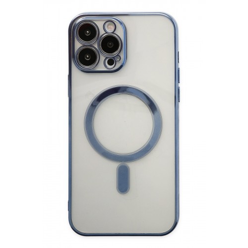 Newface iPhone 14 Pro Kılıf Magneticsafe Lazer Silikon - Sierra Blue Newface iPhone 14 Pro Kılıf Magneticsafe Lazer Silikon - Sierra Blue