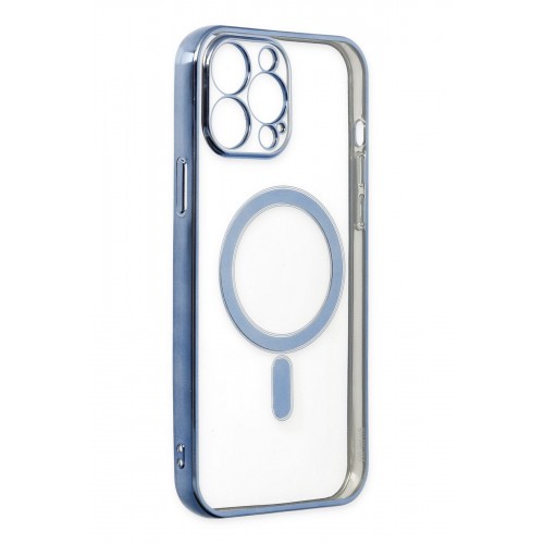 Newface iPhone 14 Pro Kılıf Magneticsafe Lazer Silikon - Sierra Blue Newface iPhone 14 Pro Kılıf Magneticsafe Lazer Silikon - Sierra Blue