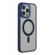 Newface iPhone 14 Pro Kılıf Room Magneticsafe Silikon - Lacivert