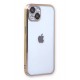Newface iPhone 14 Plus Kılıf Razer Lensli Silikon - Gold