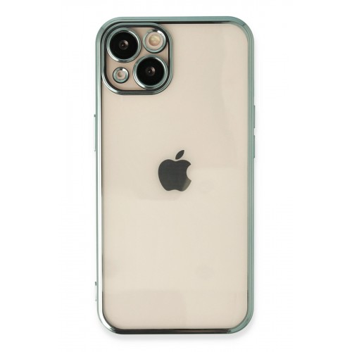 Newface iPhone 14 Plus Kılıf Razer Lensli Silikon - Yeşil Newface iPhone 14 Plus Kılıf Razer Lensli Silikon - Yeşil
