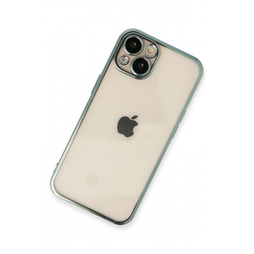 Newface iPhone 14 Plus Kılıf Razer Lensli Silikon - Yeşil Newface iPhone 14 Plus Kılıf Razer Lensli Silikon - Yeşil