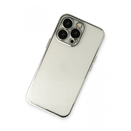 Newface iPhone 14 Pro Kılıf Razer Lensli Silikon - Gümüş Newface iPhone 14 Pro Kılıf Razer Lensli Silikon - Gümüş