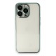 Newface iPhone 14 Pro Max Kılıf Razer Lensli Silikon - Yeşil